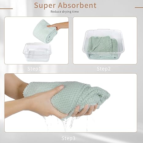 Microfiber Hair Towel - Image 5
