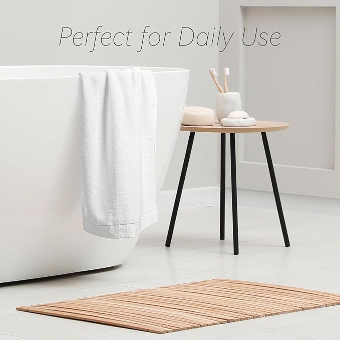 Hand Towel - 100% Cotton White Towel - Image 3