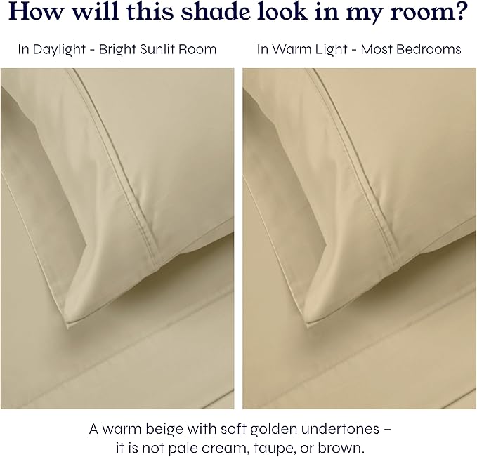 California Design Den Deep Pocket King Fitted Sheet - Image 4