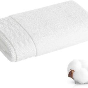 Hand Towel - 100% Cotton White Towel