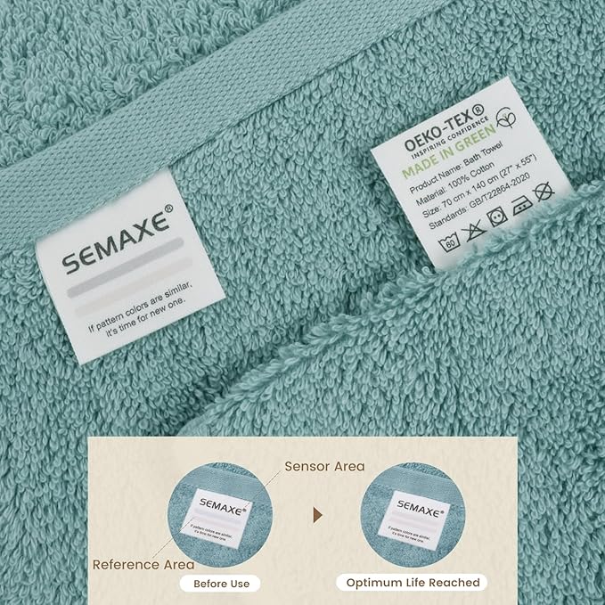 SEMAXE Bath Towel for Bathroom - Image 3